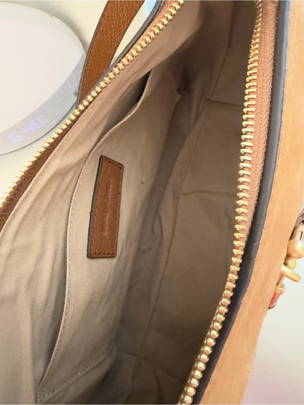 See by Chloe Brown Leather Crossbody Bag with Ring Tassel - Picture 9 of 11